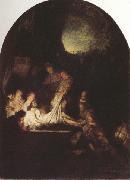 REMBRANDT Harmenszoon van Rijn The Descent from the Cross (mk33) china oil painting artist